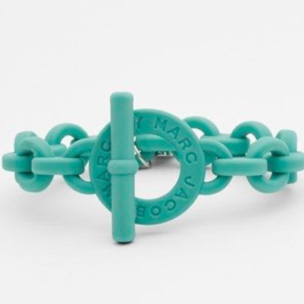 Marc by Marc Jacobs Teal Chain Bracelet